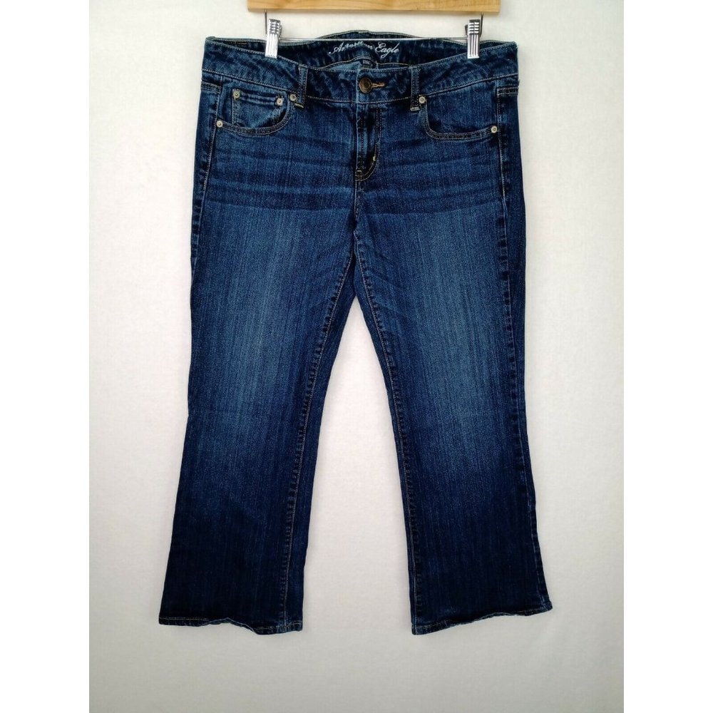 American Eagle Women's 14 Stretch Boyfriend Jeans